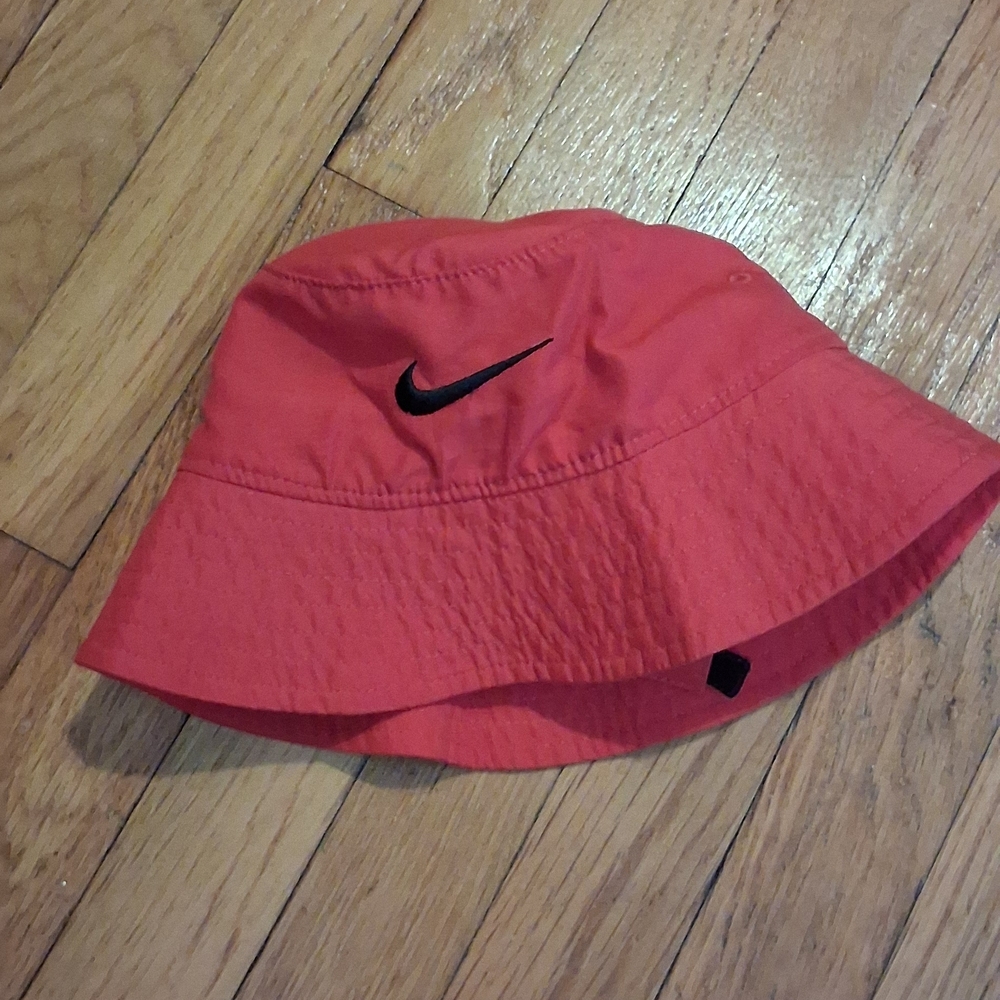 Nike Red and Black Bucket Hat